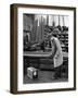 Ultrasonic Testing of Steel, J Beardshaw and Sons, Sheffield, South Yorkshire, 1963-Michael Walters-Framed Photographic Print