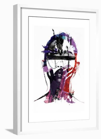 Ultraviolet-Alex Cherry-Framed Art Print