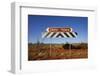 Uluru and Yulara Road Sign in the Australian Outback-Paul Souders-Framed Photographic Print