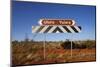 Uluru and Yulara Road Sign in the Australian Outback-Paul Souders-Mounted Photographic Print