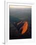 Uluru (Ayers Rock) at Sunrise, Aerial-null-Framed Photographic Print