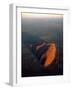 Uluru (Ayers Rock) at Sunrise, Aerial-null-Framed Photographic Print