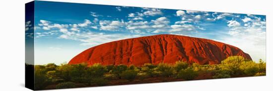 Uluru (Ayers Rock), Uluru-Kata Tjuta Nat'l Park, UNESCO World Heritage Site, Australia-Giles Bracher-Stretched Canvas