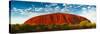 Uluru (Ayers Rock), Uluru-Kata Tjuta Nat'l Park, UNESCO World Heritage Site, Australia-Giles Bracher-Stretched Canvas