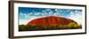 Uluru (Ayers Rock), Uluru-Kata Tjuta Nat'l Park, UNESCO World Heritage Site, Australia-Giles Bracher-Framed Premium Photographic Print