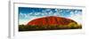 Uluru (Ayers Rock), Uluru-Kata Tjuta Nat'l Park, UNESCO World Heritage Site, Australia-Giles Bracher-Framed Premium Photographic Print