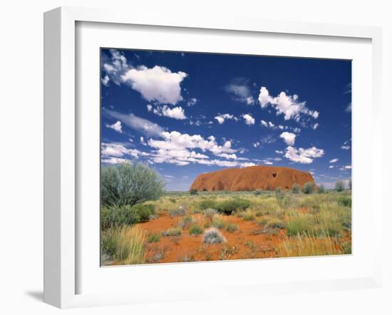 Uluru, Northern Territory, Australia-Doug Pearson-Framed Photographic Print