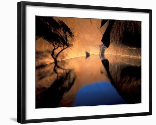 Uluru or Ayer's Rock, Uluru National Park, Australia-Art Wolfe-Framed Photographic Print