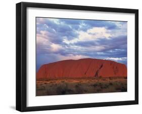 Uluru, Uluru-Kata Tjuta National Park, Northern Territory, Australia, Pacific-Pitamitz Sergio-Framed Photographic Print