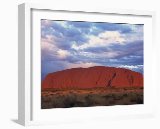 Uluru, Uluru-Kata Tjuta National Park, Northern Territory, Australia, Pacific-Pitamitz Sergio-Framed Photographic Print