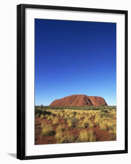 Uluru, Uluru-Kata Tjuta National Park, Northern Territory, Australia, Pacific-Pitamitz Sergio-Framed Photographic Print