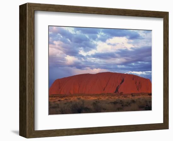 Uluru, Uluru-Kata Tjuta National Park, Northern Territory, Australia, Pacific-Pitamitz Sergio-Framed Photographic Print