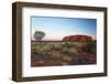 Uluru, Uluru-Kata Tjuta National Park, Northern Territory, Australia, Pacific-Ian Trower-Framed Photographic Print