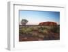 Uluru, Uluru-Kata Tjuta National Park, Northern Territory, Australia, Pacific-Ian Trower-Framed Photographic Print