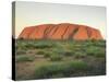 Uluru, Uluru-Kata Tjuta National Park, Unesco World Heritage Site, Northern Territory, Australia-Julia Bayne-Stretched Canvas