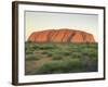 Uluru, Uluru-Kata Tjuta National Park, Unesco World Heritage Site, Northern Territory, Australia-Julia Bayne-Framed Photographic Print