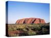 Uluru, Uluru-Kata Tjuta National Park, Unesco World Heritage Site, Northern Territory, Australia-Hans Peter Merten-Stretched Canvas