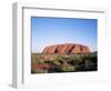 Uluru, Uluru-Kata Tjuta National Park, Unesco World Heritage Site, Northern Territory, Australia-Hans Peter Merten-Framed Photographic Print