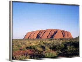 Uluru, Uluru-Kata Tjuta National Park, Unesco World Heritage Site, Northern Territory, Australia-Hans Peter Merten-Framed Photographic Print