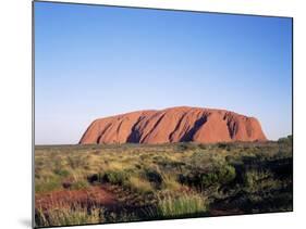 Uluru, Uluru-Kata Tjuta National Park, Unesco World Heritage Site, Northern Territory, Australia-Hans Peter Merten-Mounted Photographic Print