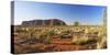 Uluru (UNESCO World Heritage Site), Uluru-Kata Tjuta National Park, Northern Territory, Australia-Ian Trower-Stretched Canvas