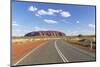 Uluru (UNESCO World Heritage Site), Uluru-Kata Tjuta National Park, Northern Territory, Australia-Ian Trower-Mounted Photographic Print