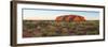 Uluru (UNESCO World Heritage Site), Uluru-Kata Tjuta National Park, Northern Territory, Australia-Ian Trower-Framed Photographic Print