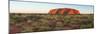 Uluru (UNESCO World Heritage Site), Uluru-Kata Tjuta National Park, Northern Territory, Australia-Ian Trower-Mounted Photographic Print