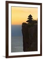 Uluwatu Temple on the Cliff, Bali Island, Indonesia-Keren Su-Framed Photographic Print