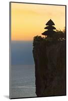 Uluwatu Temple on the Cliff, Bali Island, Indonesia-Keren Su-Mounted Photographic Print