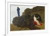 Ulysses and Calypso, 1883-Arnold Böcklin-Framed Giclee Print