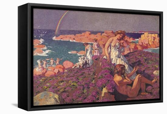 Ulysses and Calypso, 1905-Maurice Denis-Framed Stretched Canvas