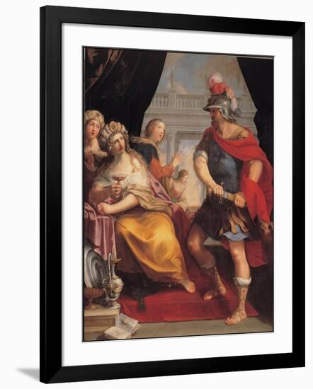 Ulysses and Circe, C. 1650-1660-Giovanni Andrea Sirani-Framed Giclee Print