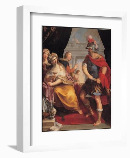 Ulysses and Circe, C. 1650-1660-Giovanni Andrea Sirani-Framed Giclee Print