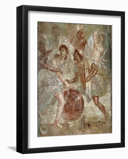 Ulysses and Diomedes Recognizing Achilles-null-Framed Photographic Print