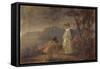 'Ulysses and Nausicaa', c1772-1845-Robert Smirke-Framed Stretched Canvas