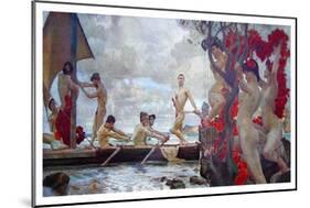 Ulysses And Sirens-Otto Greiner-Mounted Art Print