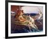 Ulysses and the Sirens, 1910-Herbert James Draper-Framed Giclee Print