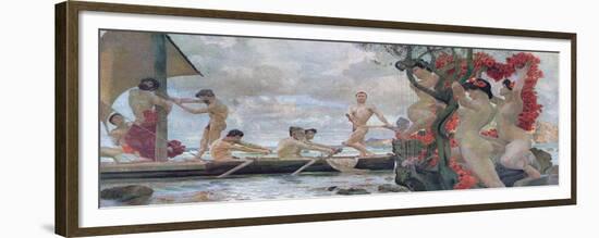 Ulysses and the Sirens, c.1900-Otto Greiner-Framed Giclee Print