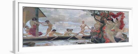 Ulysses and the Sirens, c.1900-Otto Greiner-Framed Giclee Print