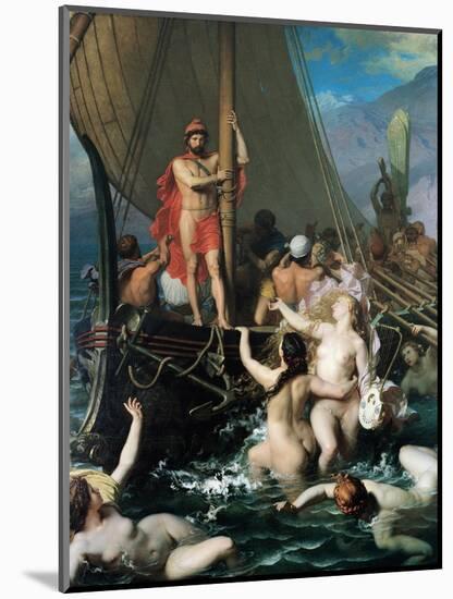 Ulysses and the Sirens-Leon-Auguste-Adolphe Belly-Mounted Giclee Print