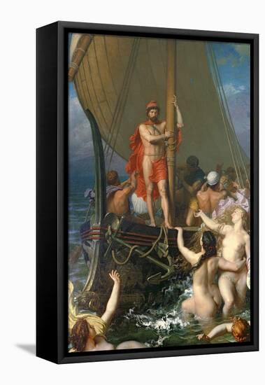 Ulysses and the Sirens-Leon-Auguste-Adolphe Belly-Framed Stretched Canvas