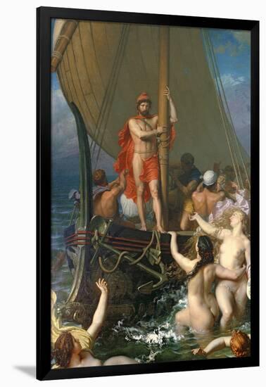 Ulysses and the Sirens-Leon-Auguste-Adolphe Belly-Framed Giclee Print