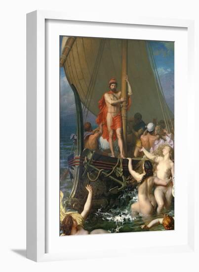 Ulysses and the Sirens-Leon-Auguste-Adolphe Belly-Framed Giclee Print