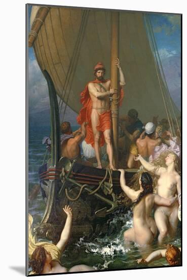 Ulysses and the Sirens-Leon-Auguste-Adolphe Belly-Mounted Giclee Print