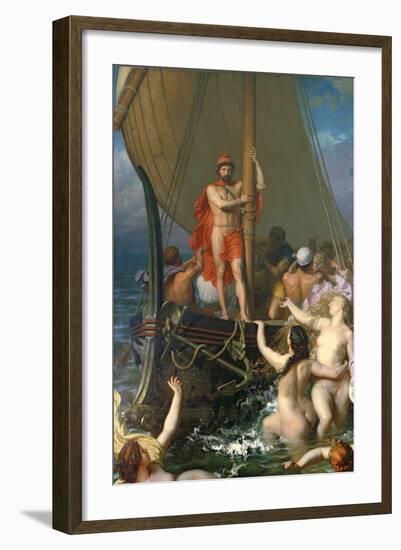 Ulysses and the Sirens-Leon-Auguste-Adolphe Belly-Framed Giclee Print