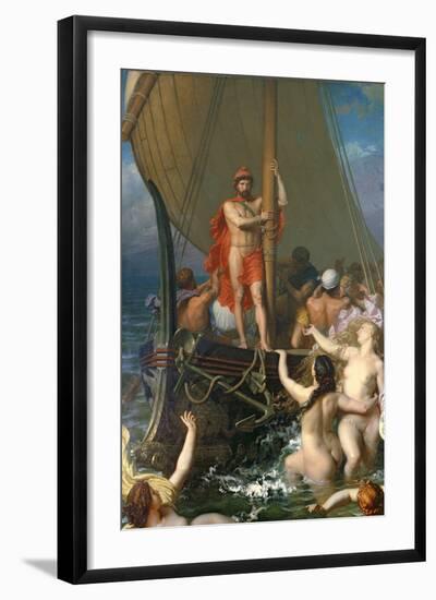 Ulysses and the Sirens-Leon-Auguste-Adolphe Belly-Framed Giclee Print