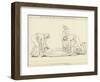 Ulysses Asleep Laid on His Own Coast by the Phaeacian Sailors-John Flaxman-Framed Giclee Print