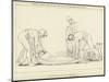 Ulysses Asleep Laid on His Own Coast by the Phaeacian Sailors-John Flaxman-Mounted Giclee Print