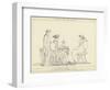 Ulysses at the Table of Circe-John Flaxman-Framed Giclee Print